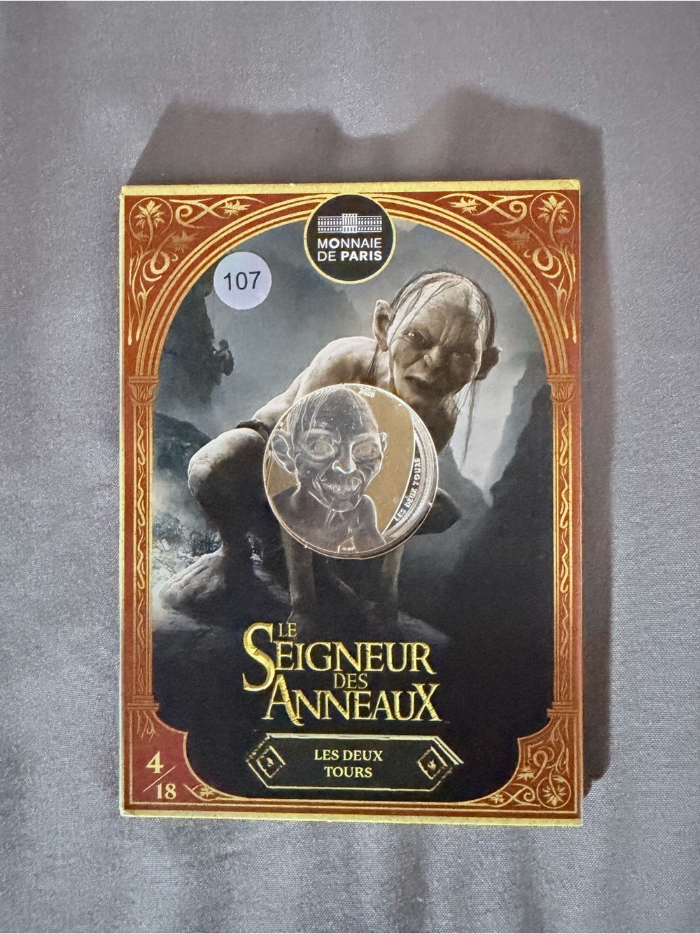 2026 Monnaie de Paris “Gollum” €10 Silver Coin | Limited Collectible